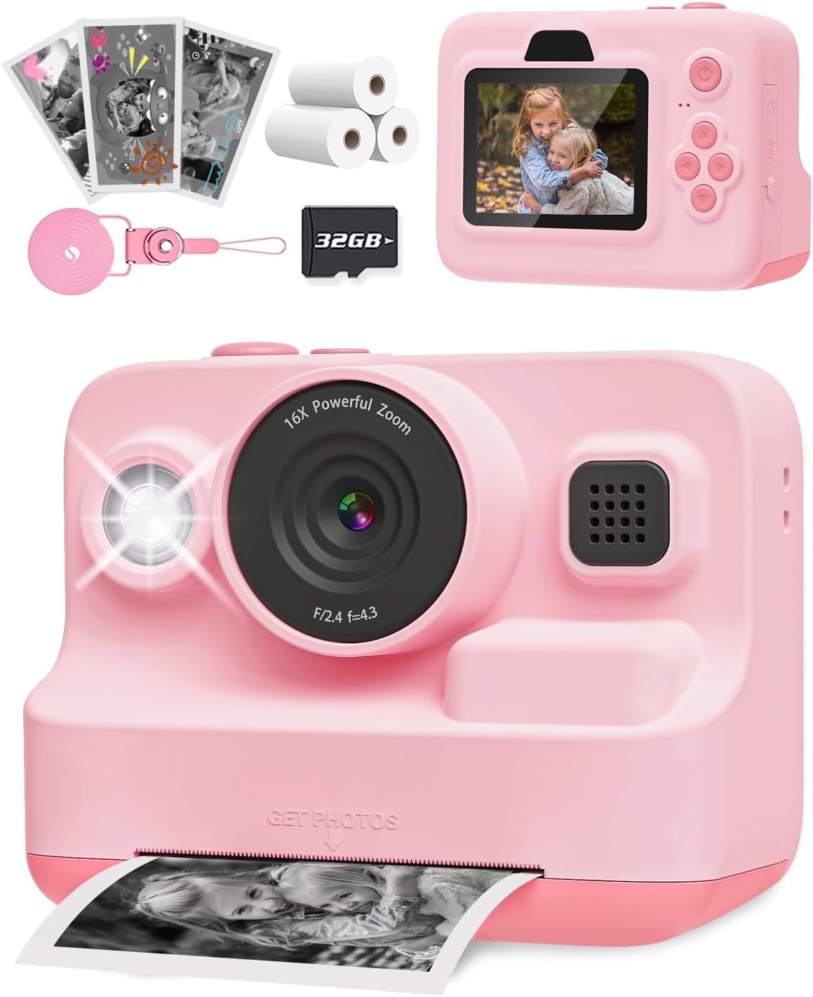 Anchioo Instant Print Camera - Capture & Print Fun Memories!