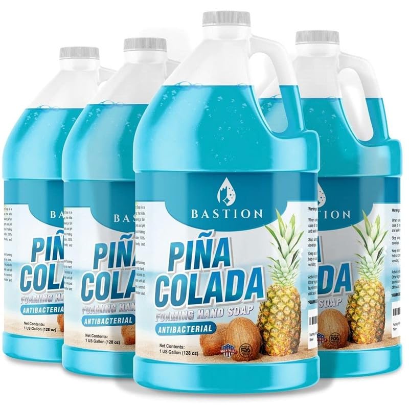Bastion Foaming Antibacterial Hand Soap: Pina Colada Refill