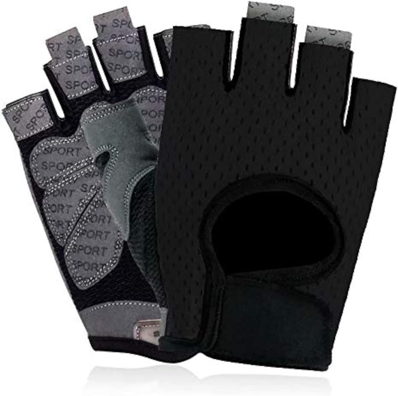 Silica Gel Grip Workout Gloves - Enhanced Performance
