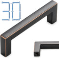 KOOFIZO Oil Rubbed Bronze Cabinet Pulls for Kitchen and Dresser