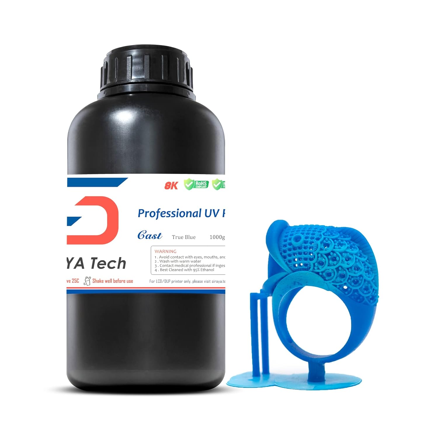 Siraya Tech Cast 3D Printer Resin for High-Quality Prints
