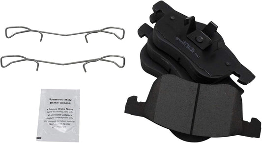 TRQ Front Brake Pads Ceramic for Volvo S60, S80, V70, XC70