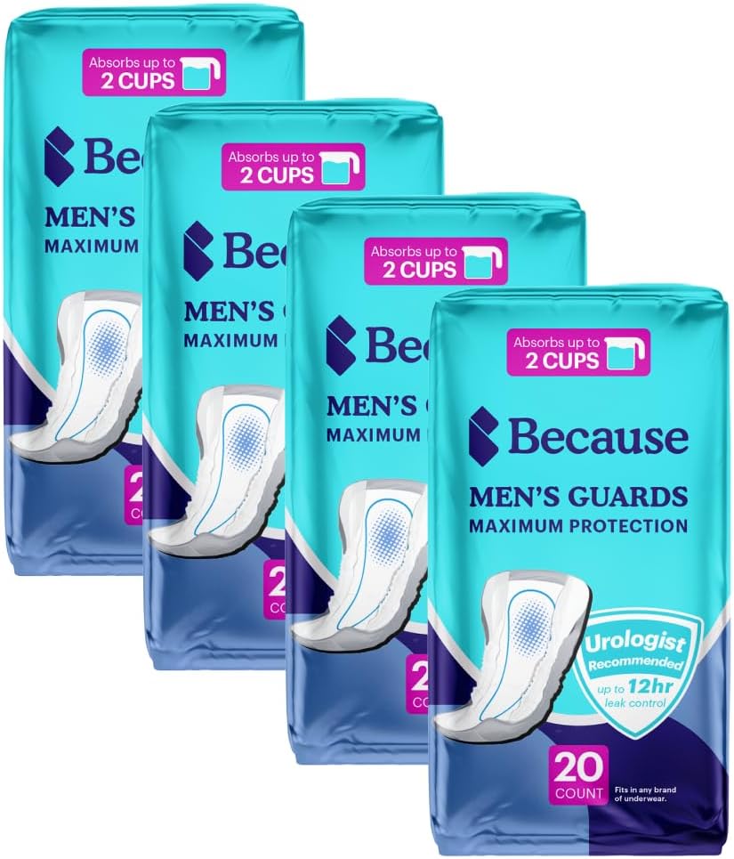 Because Premium Guards for Men - Ultimate Comfort and Protection