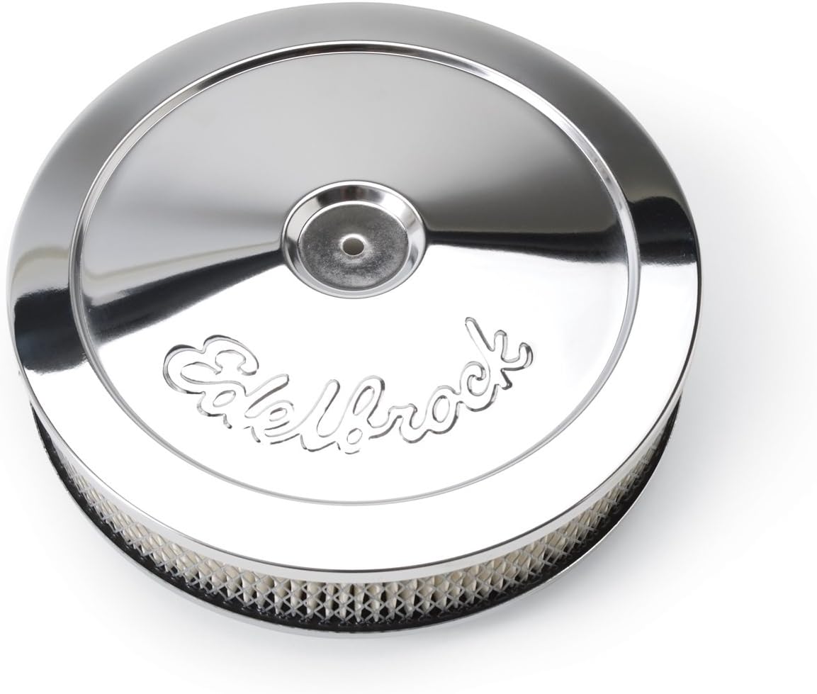 Edelbrock Pro-Flo 10-Inch Round Air Cleaner for Carburetors