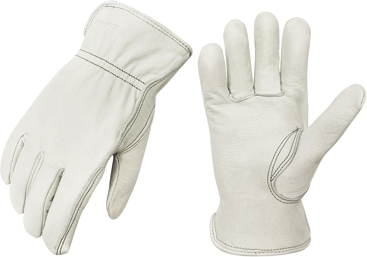 Intra-FIT Durable Cowhide Work Gloves - Versatile for Every Task!