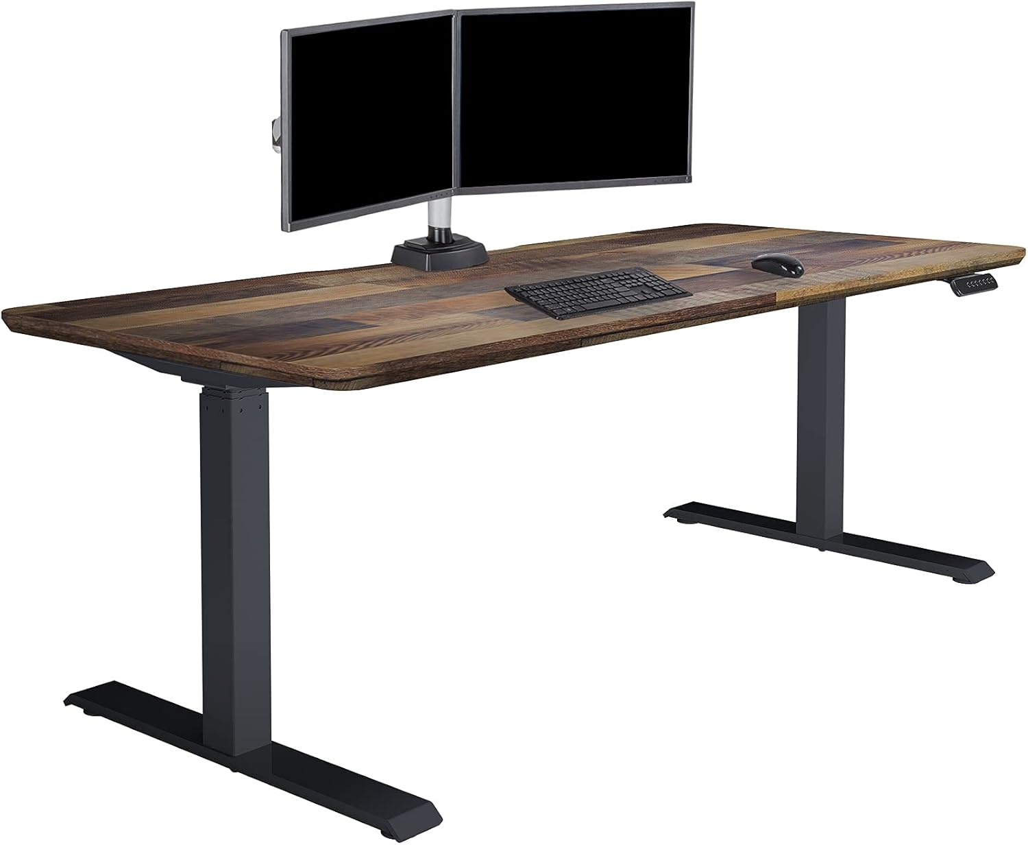 Vari Dual Motor Electric Standing Desk - Memory Presets - Stable T-Legs