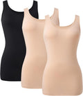 DAVID ARCHY Bamboo Rayon Camisole Tops for Women - Soft, Breathable