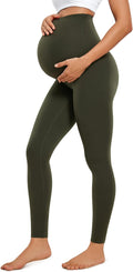 CRZ YOGA Womens Butterluxe Maternity Leggings Over The Belly 28in