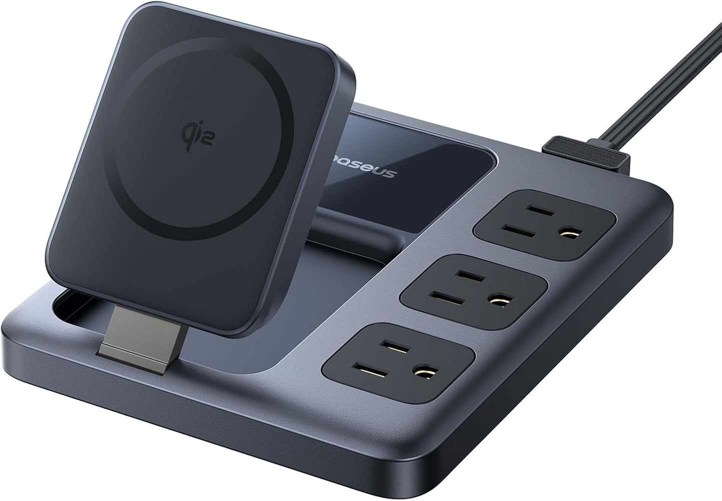 Baseus Nomos 8-in-1 Charging Station: Fast Wireless & Wired Power