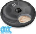 Automatic Cat Feeder Cordless Wet Food Dispenser - Programmable 6