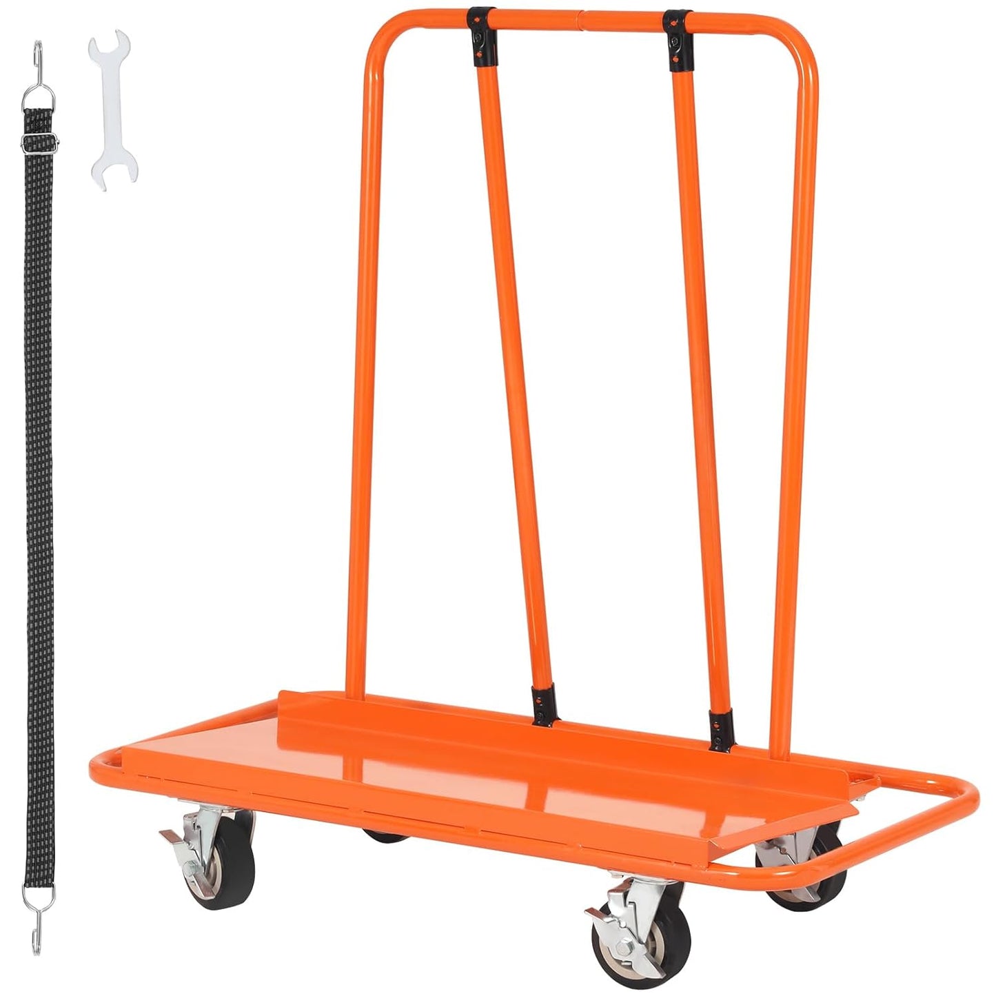VEVOR Drywall Cart with 3000 LBS Capacity and 5in Wheels