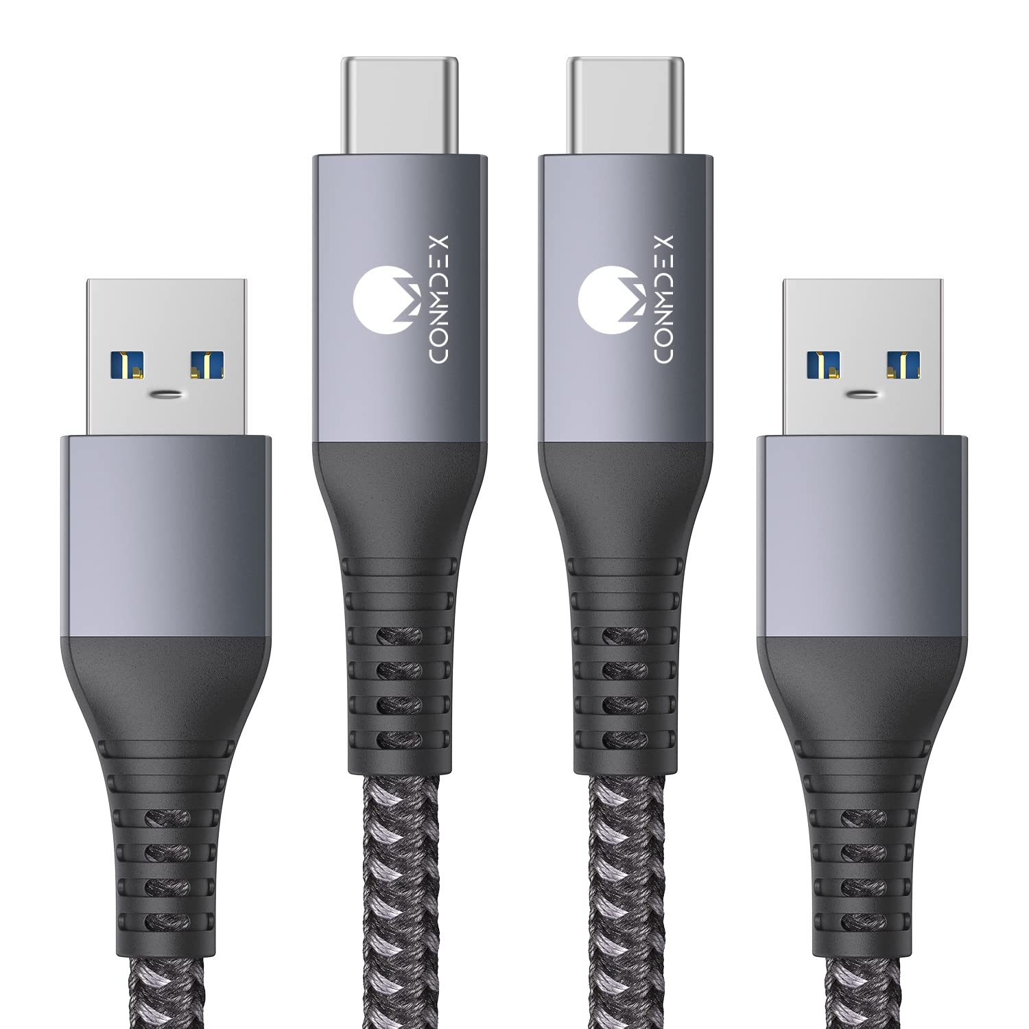 Fast Charge & Data Transfer 3ft USB C Cable Duo