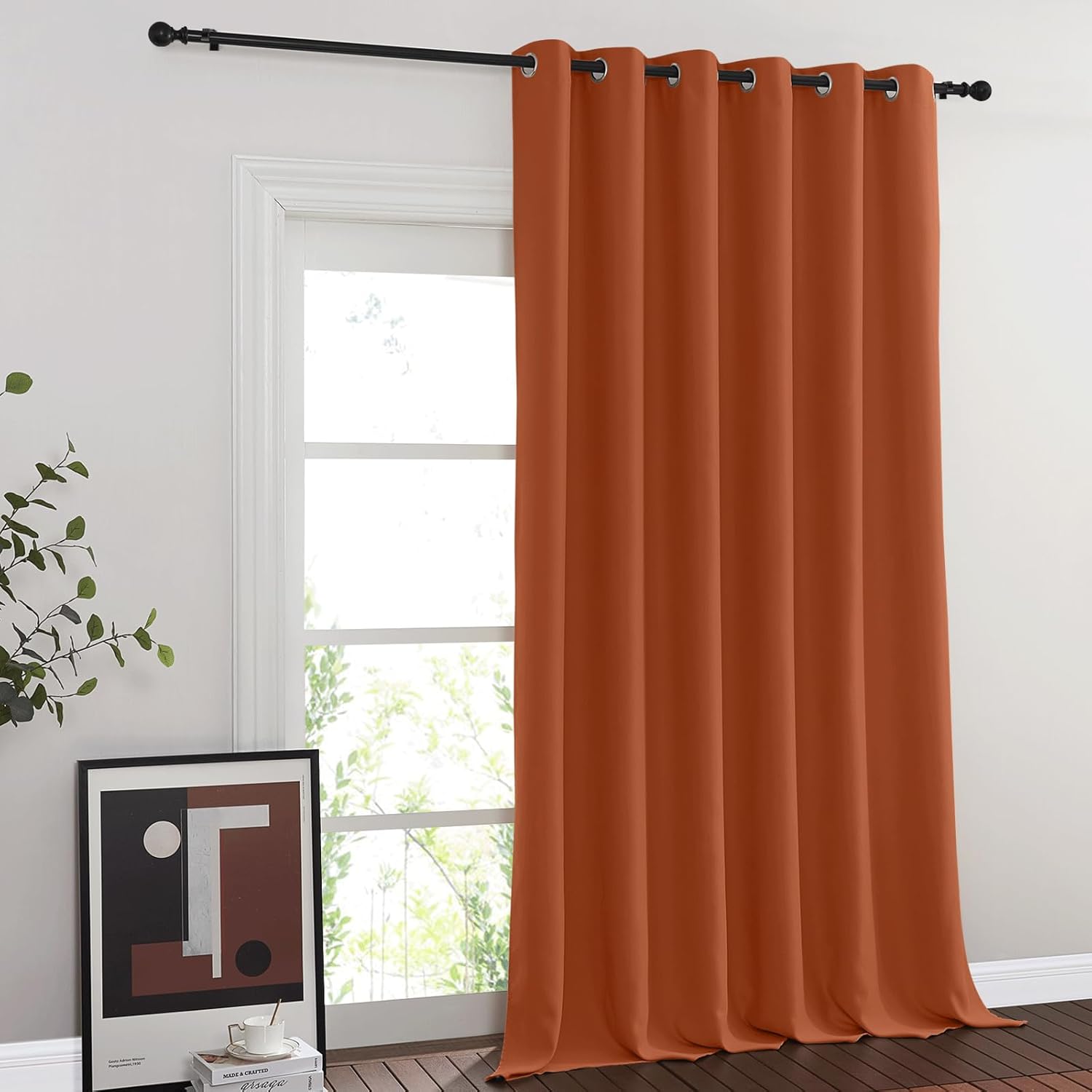 NICETOWN Blackout Room Divider Curtains for Sliding Doors