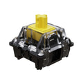 Gateron KS-15 Optical Yellow Switches 35g Linear - Fast RGB Ready