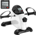 Mini Exercise Bike Under Desk Pedal Exerciser - Compact Portable