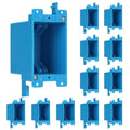 XIUTE 1-Gang PVC Old Work Electrical Outlet Box - Durable Outdoor Use