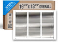 Fits 18x12 Duct Opening Steel Return Air Grille for HVAC