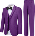 Boy Suits 5 Pieces Formal Suit Set with Adjustable Waist (Style GJXQ)