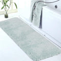 Walensee Large Bathroom Rug 24 x 72 in Aqua - Extra Soft Shaggy Bath