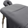 Microfiber Massage Table Sheets Pack of 2 - Grey, 3 Piece Set