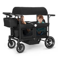 Kinder King Folding Wagon Stroller for 2 Kids - All-Terrain Family