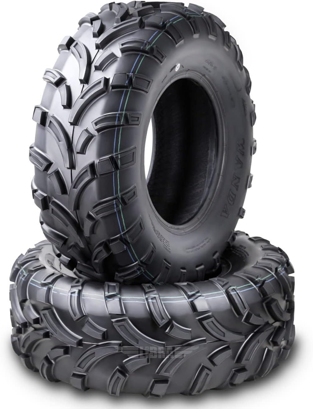 WANDA 2 New ATV Tires 25x11-12 High Load for Off-Road Adventures