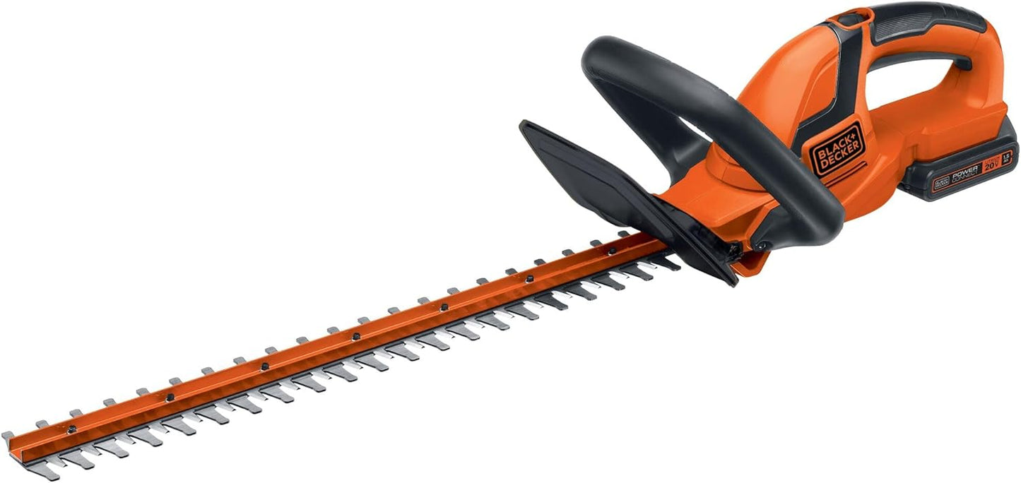 20V MAX Cordless Hedge Trimmer with 22 Inch Steel Blade