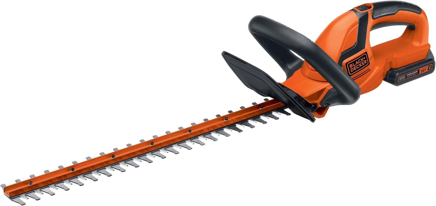 20V MAX Cordless Hedge Trimmer with 22 Inch Steel Blade