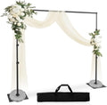 Backdrop Stand Kit 10ft x 8.5ft - Adjustable Heavy Duty Photo Support
