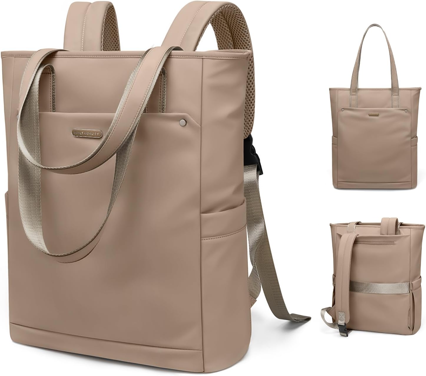 Convertible Laptop Backpack for Work and Travel - Stylish Design