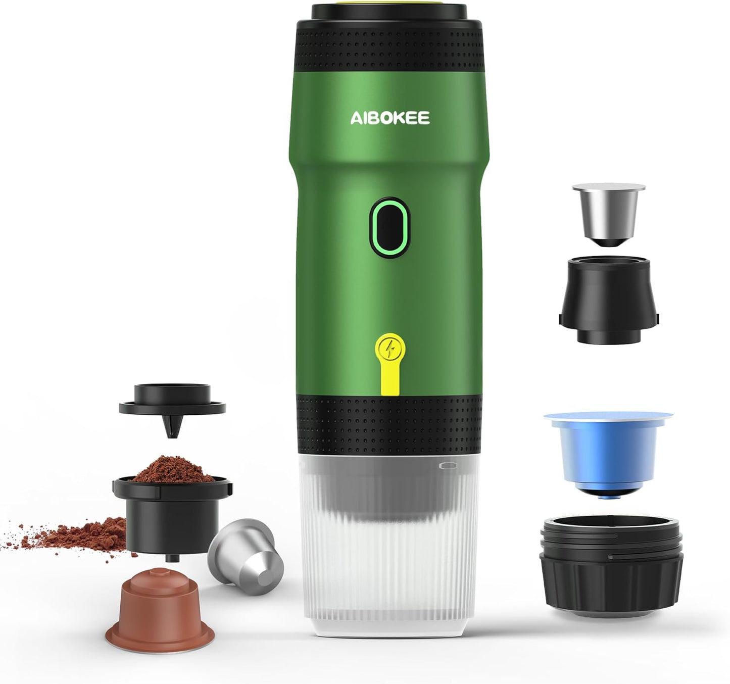 AIBOKEE Portable Espresso Maker - On-The-Go Coffee Bliss