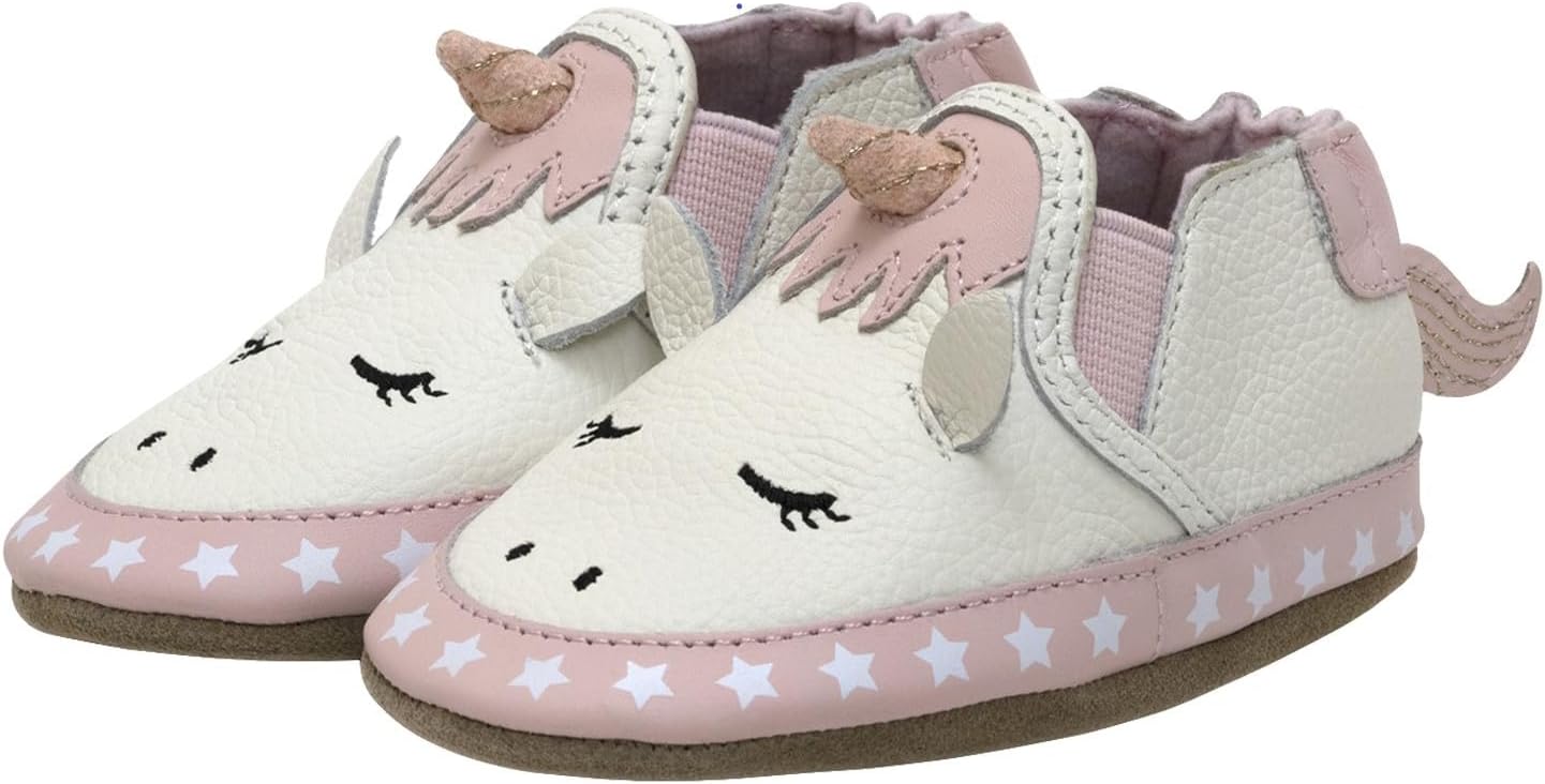 Robeez Soft Soles Slip-Resistant Crib Shoes for Infants & Toddlers