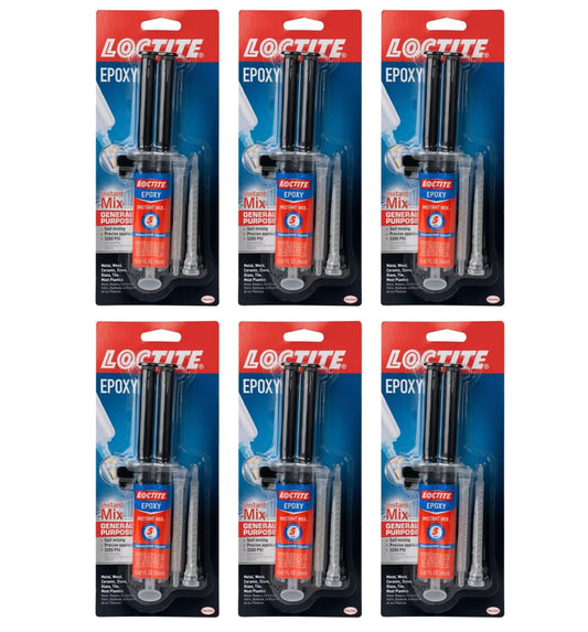 Loctite Epoxy Instant Mix 5 Minute for Quick Repairs and Bonding