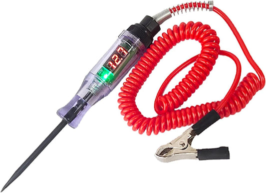1 PC Car Digital Electric Pen - Test Light with Extended Wire - Low Voltage Tester