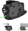 DEFENTAC 350 Lumens Pistol Light Green Laser Combo for Glock