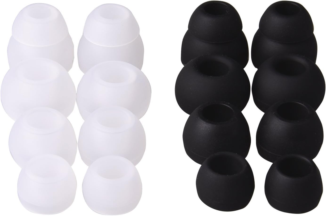 Enhance Your Comfort: JustEarbuds - 8 Pairs, 4 Sizes