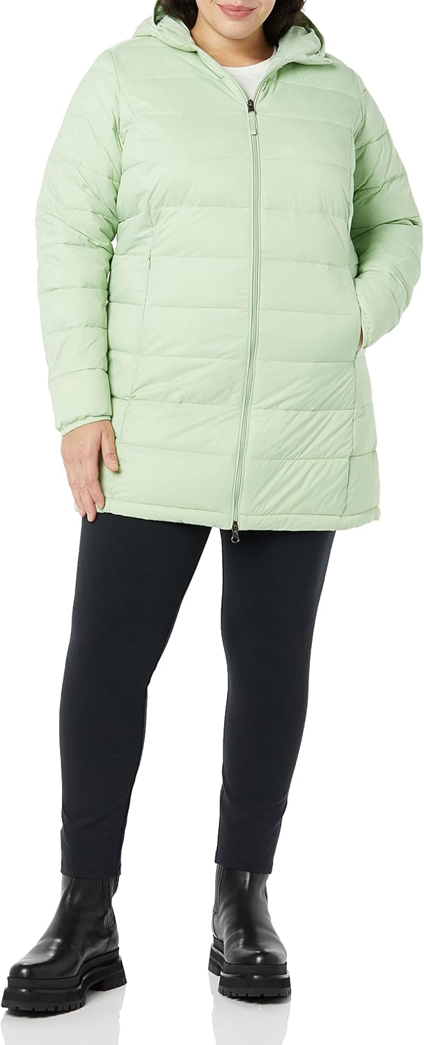 Lightweight Water-Resistant Packable Hooded Puffer Coat Review