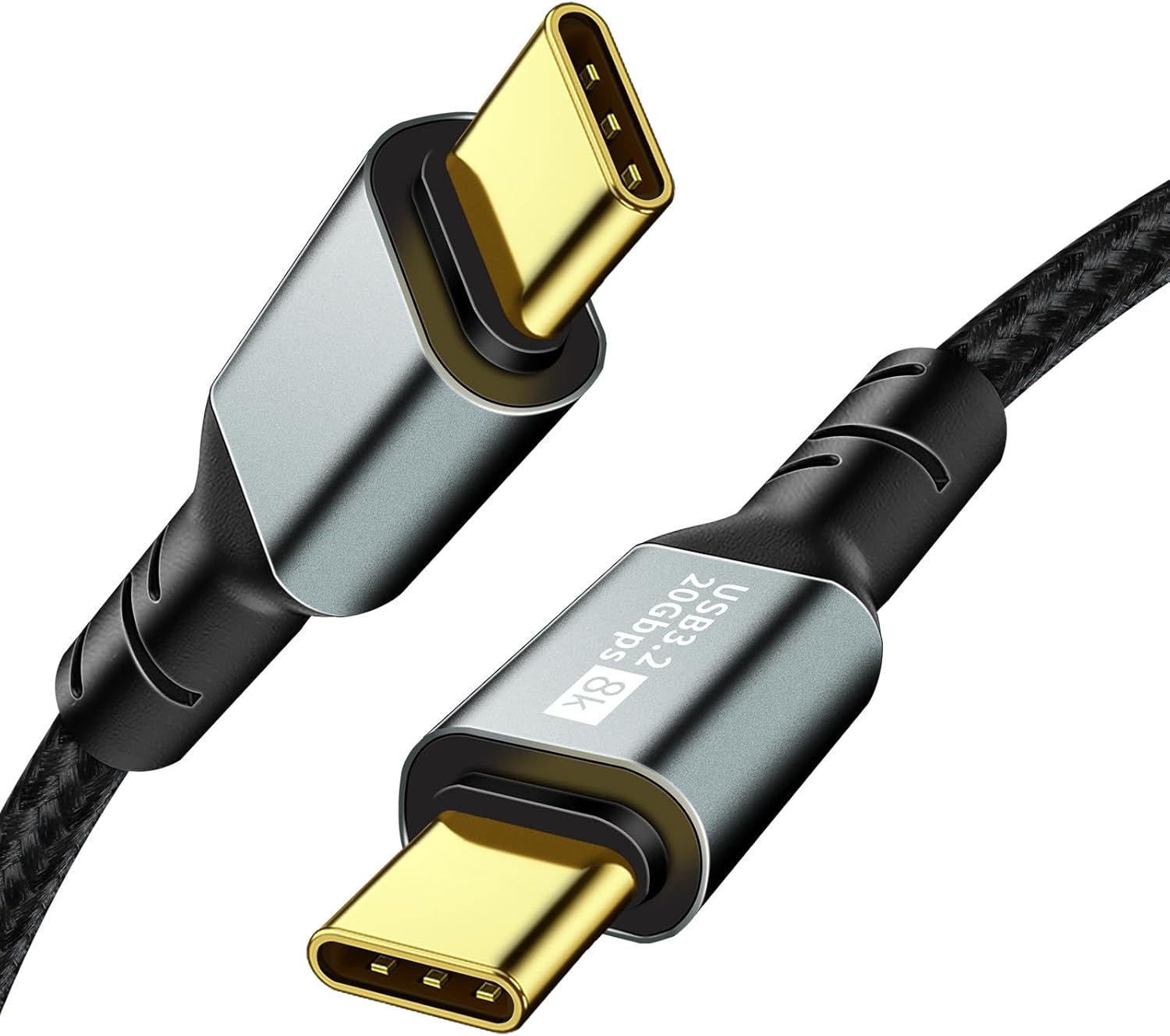 4K@144Hz USB C Monitor Cable, 20Gbps Data, 100W PD - CHENGXIRUYI