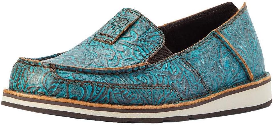 Ariat Womens Cruiser Embossed Moccasins Flats for Casual Style