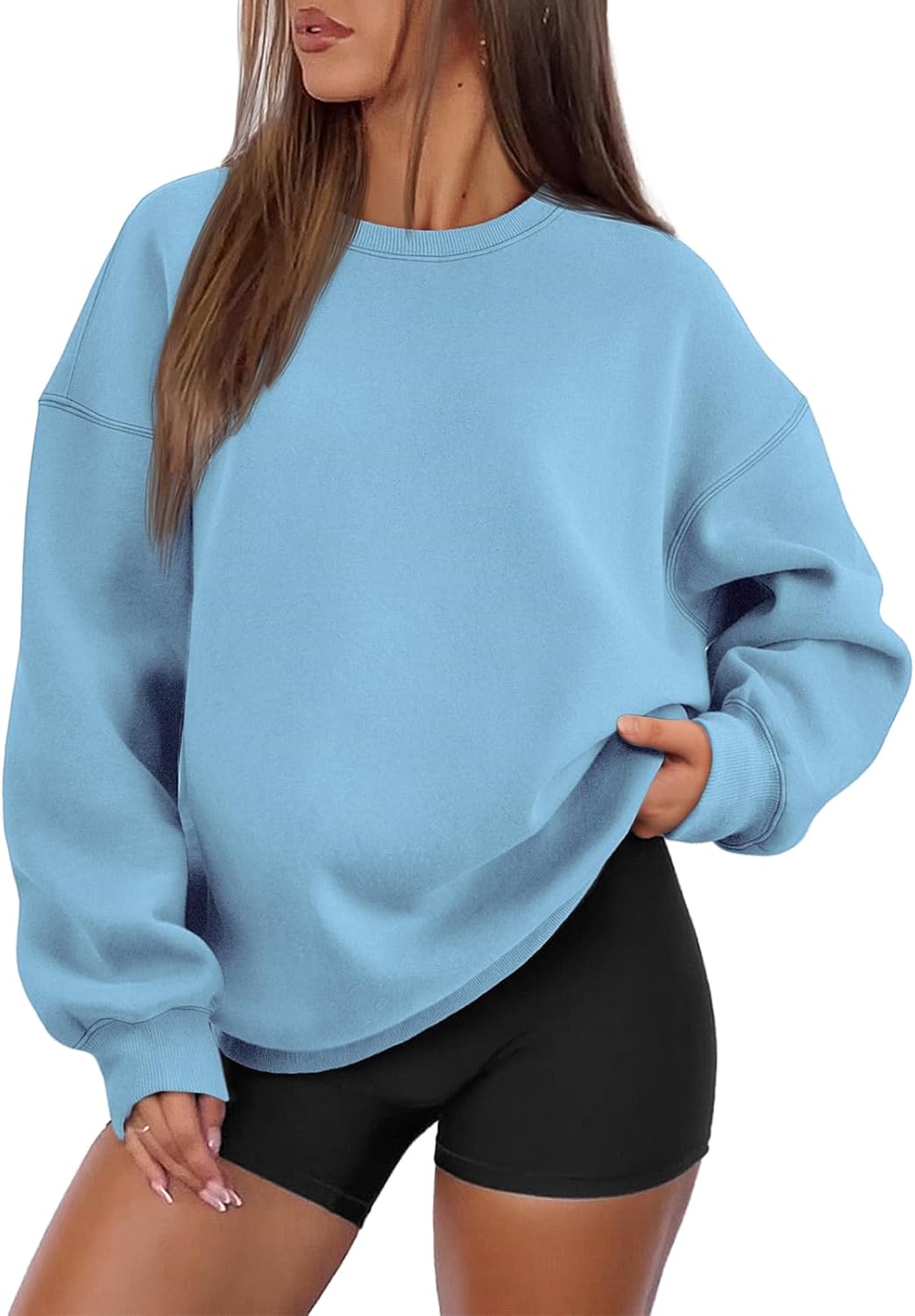 ATHMILE Oversized Sweatshirt for Women - Cozy Fall Fashion