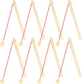 Wooden Magnetic Fishing Poles 8 Pack - Preschool Fishing Game