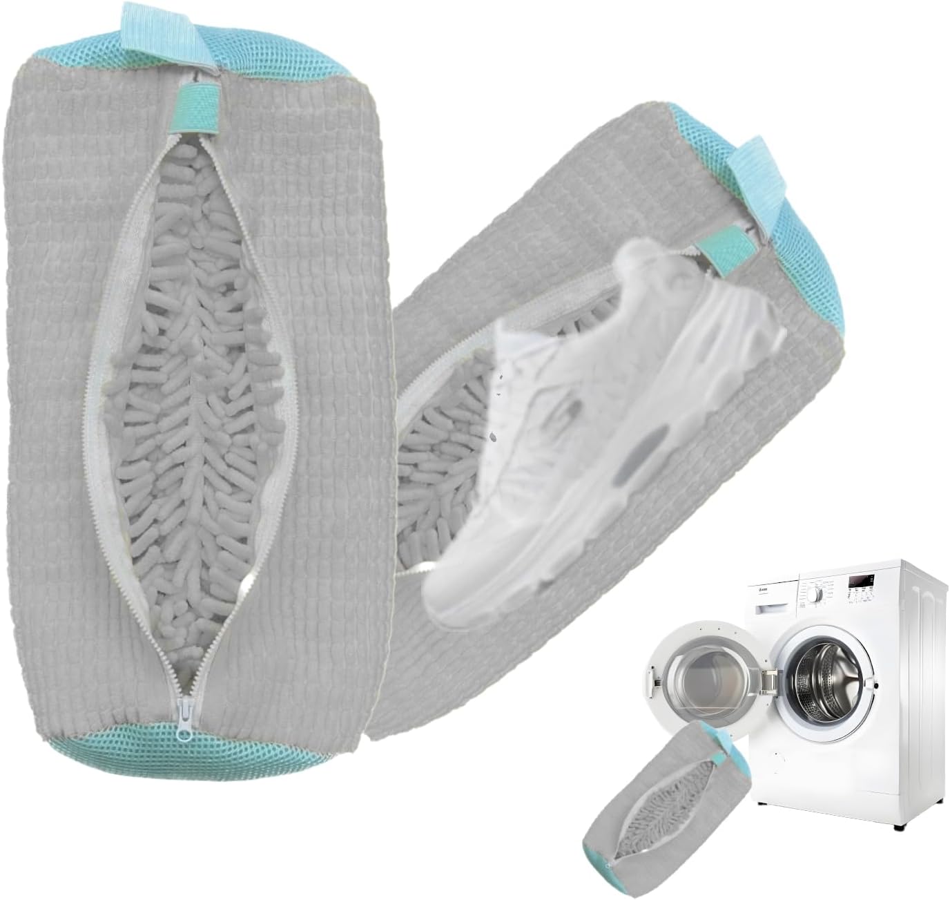 Revive Sneakers Easily: Shoe Wash Bag Set