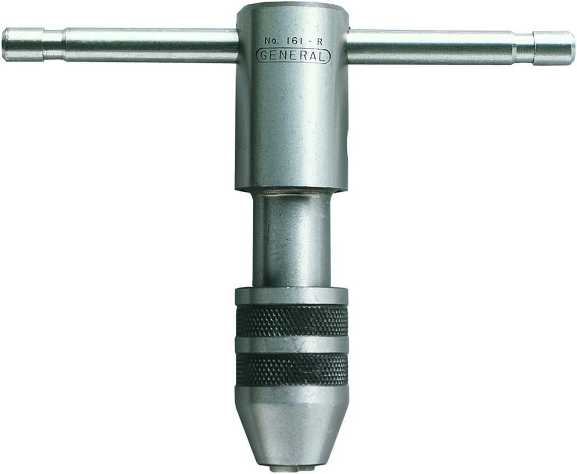 General Tools 161R Ratchet Tap Wrench for Precision Tapping