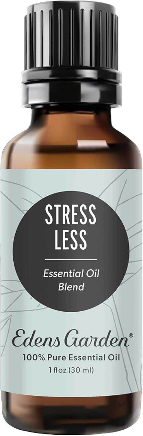 Stress Less Essential Oil Blend for Aromatherapy and Wellness