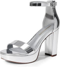 Platform Chunky High Heeled Sandals - Y2K Platform Style Women's