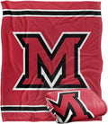 LOGOVISION Collegiate Ultra Silky Touch Throw Blanket - Cozy Fan