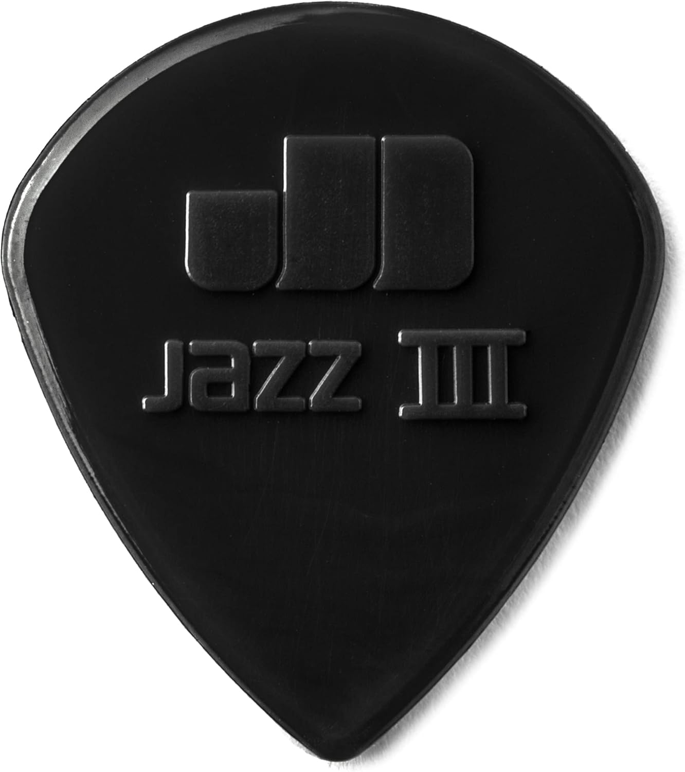 6-Pack Dunlop Jazz III Black Stiffo Picks - Enhanced Precision