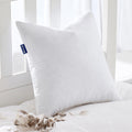 Feather Pillow Insert 30x30 - Fluffy Cotton Down Insert for Sofa
