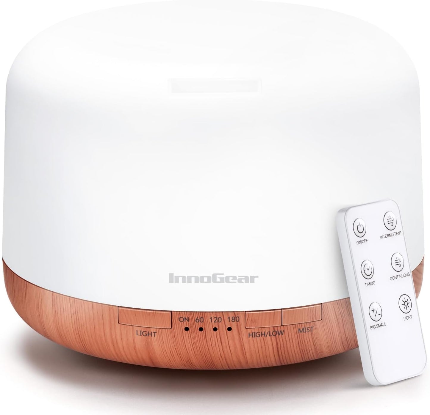 InnoGear 500ml Remote Control Essential Oil Diffuser ~ Premium Aromatherapy for Large Spaces