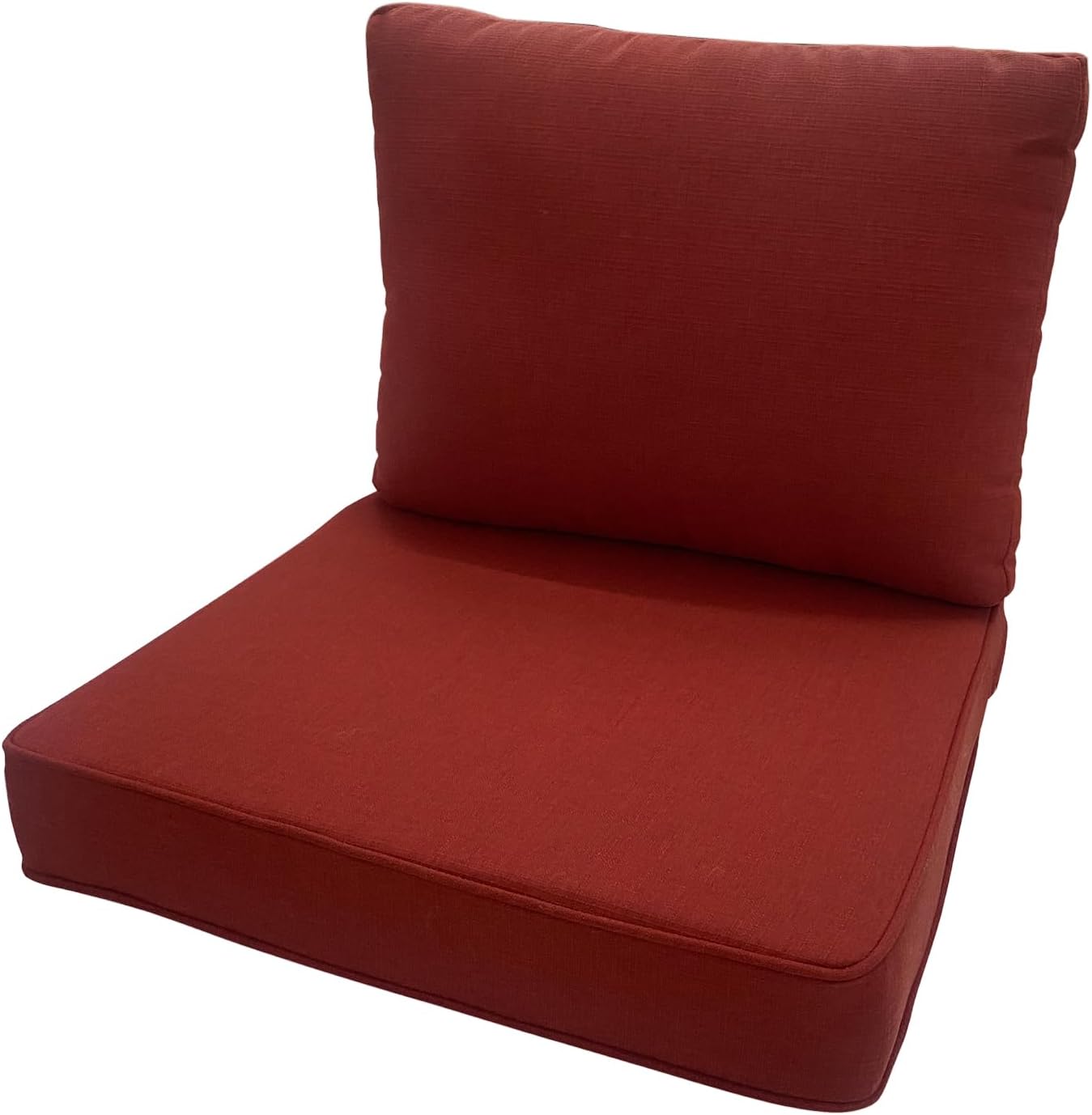 Outdoor Seat and Back Deep Chair Cushion Set for Patio Furniture